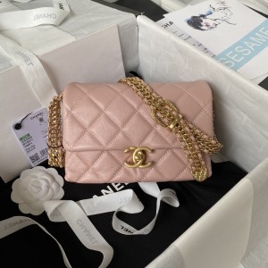 「#1206」Chanel 23S Underarm Bag AS3984, Top Quality  SIZE: 12 * 18 * 10cm