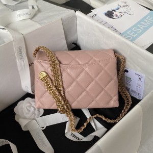 「#1206」Chanel 23S Underarm Bag AS3984, Top Quality  SIZE: 12 * 18 * 10cm