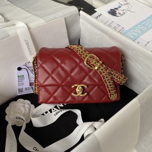 「#1207」Chanel 23S Underarm Bag AS3984, Top Quality    SIZE: 12 * 18 * 10cm