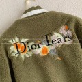 「#4289」DIOR Mottled Lamb Fur Jacket