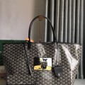 「#1217」Goyard Saint Louis GM special painted Dou style shopping bag