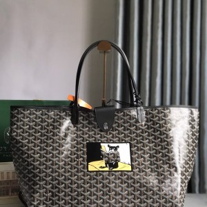 「#1217」Goyard Saint Louis GM special painted Dou style shopping bag