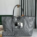 「#1220」Goyard Saint Louis GM special painted Dou style shopping bag