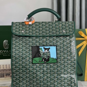 「#1230」Goyard Limited Edition Bucket Saint Leger Folding Backpack  Size: 33 * 35 * 16cm