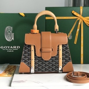 「#1235」​Goyard Saïgon PM small bag, top quality!   Size: 28 * 20 * 12cm