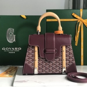 「#1236」​Goyard Saïgon PM small bag, top quality!   Size: 28 * 20 * 12cm