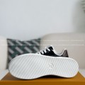 「#4302」Louis Vuitton Leather dark concave printed board shoes