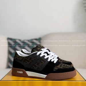 「#4312」FENDI cowhide casual low-top plank shoes