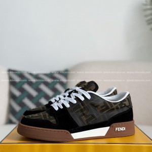「#4312」FENDI cowhide casual low-top plank shoes