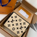 「#1276」Louis Vuitton's New Lafite Cotton Embroidered Toiletry Pouch Chain Bag M82521 Size: 25 * 20 * 5.5cm