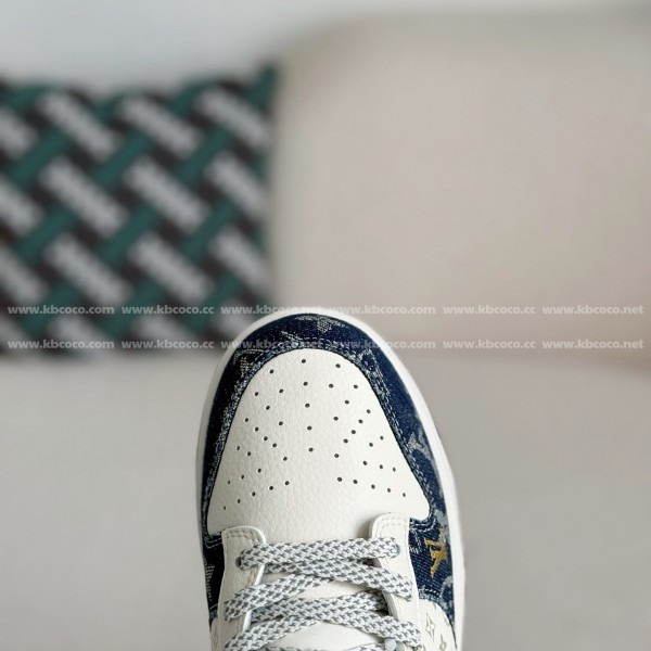 Louis Vuitton x Nike Dunk Cowboy low-top plank shoes