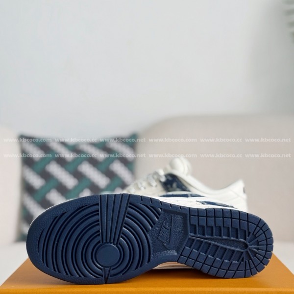 Louis Vuitton x Nike Dunk Cowboy low-top plank shoes