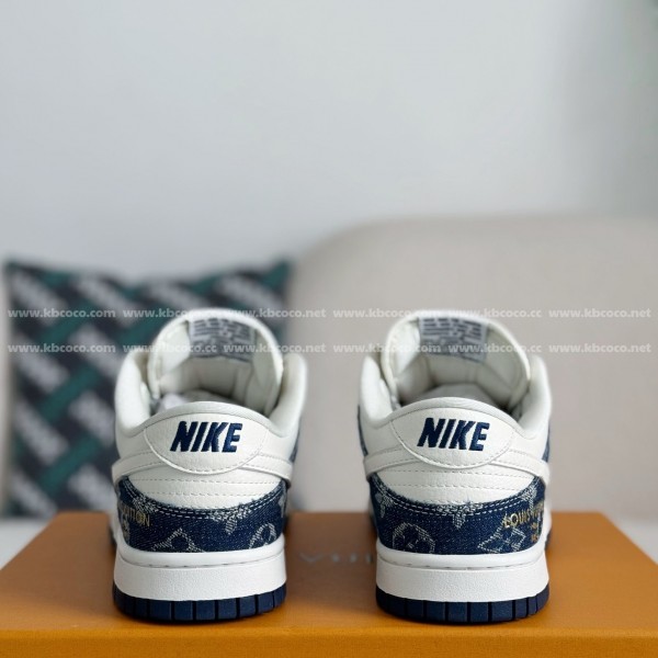 Louis Vuitton x Nike Dunk Cowboy low-top plank shoes