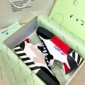 「#4416」Off-White color-blocked arrows with geometric patterns, multi-color matching, sneakers
