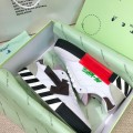 「#4416」Off-White color-blocked arrows with geometric patterns, multi-color matching, sneakers