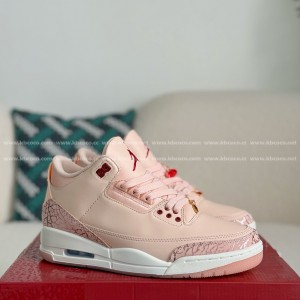 「#4428」Jordan Air Jordan  3 Valentine's Day Retro basketball shoes