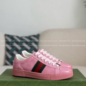 「#4434」Gucci ACE Leather plank shoes