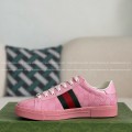 「#4434」Gucci ACE Leather plank shoes