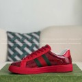 「#4435」Gucci ACE Leather plank shoes