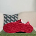 「#4435」Gucci ACE Leather plank shoes
