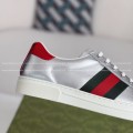 「#4436」Gucci ACE Leather plank shoes