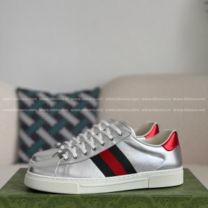 「#4436」Gucci ACE Leather plank shoes