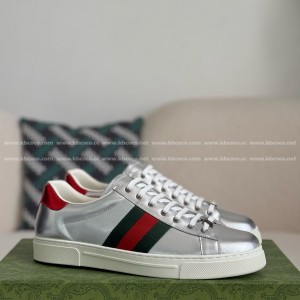 「#4436」Gucci ACE Leather plank shoes