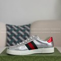 「#4436」Gucci ACE Leather plank shoes