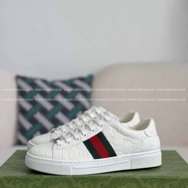 Gucci ACE Leather plank shoes