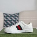 「#4437」Gucci ACE Leather plank shoes