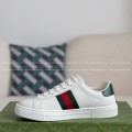 「#4439」Gucci ACE Leather plank shoes