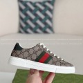 「#4440」Gucci ACE Leather plank shoes