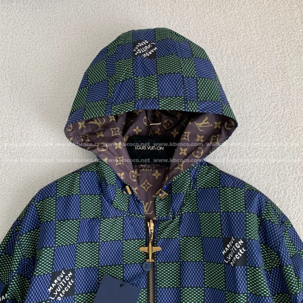 Louis Vuitton  SpringSummer collection plaid double-sided jacket