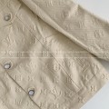 「#4447」Louis Vuitton Full-print cotton jacquard collarless jacket