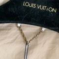 「#4447」Louis Vuitton Full-print cotton jacquard collarless jacket