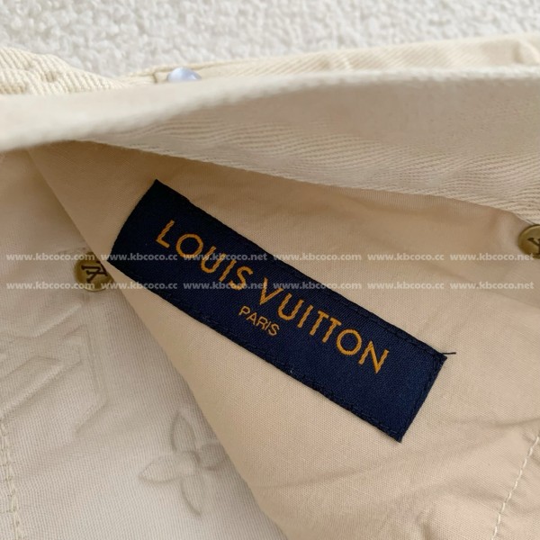 Louis Vuitton Full-print cotton pants