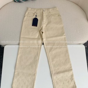 「#4448」Louis Vuitton Full-print cotton pants