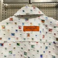 「#4450」Louis Vuitton Spring New Destroyed Denim Jacket