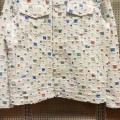 「#4450」Louis Vuitton Spring New Destroyed Denim Jacket