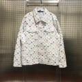 「#4450」Louis Vuitton Spring New Destroyed Denim Jacket