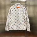 「#4450」Louis Vuitton Spring New Destroyed Denim Jacket