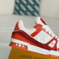 「#4452」LOUIS VUITTON TRAINER SNEAKERS