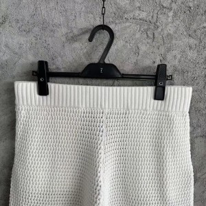 「#4454」Casablanca cotton high density knit, woven shorts