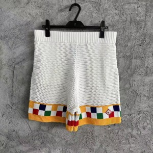 「#4454」Casablanca cotton high density knit, woven shorts