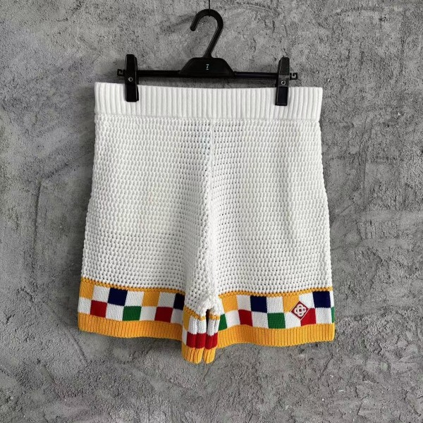 「#4454」Casablanca cotton high density knit, woven shorts