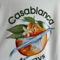 「#4466」CASABLANCA Spring and Summer Tomato Graphic Print T-shirt