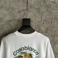 「#4466」CASABLANCA Spring and Summer Tomato Graphic Print T-shirt