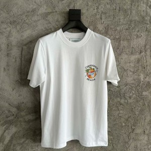 「#4466」CASABLANCA Spring and Summer Tomato Graphic Print T-shirt