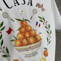 「#4467」CASABLANCA SpringSummer Orange Graphic Print T-Shirt