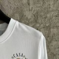 「#4467」CASABLANCA SpringSummer Orange Graphic Print T-Shirt